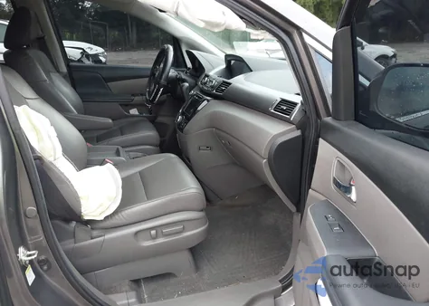 2014 Honda Odyssey Ex-L из США, поврежденный, VIN 5FNRL5H64EB017719